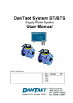DanTaet System BT/BTS User Manual