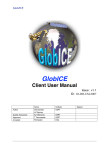 GlobICE Client User Manual - University College London