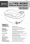 User Manual - James Products