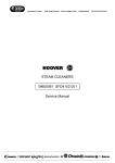 STEAM CLEANERS 39600061 SFD4102 001 Service Manual