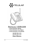 56023703 SX5D GSM User Manual.qxd