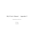ML/I User's Manual " Appendix 3 Implementation on DOS (32 bit