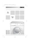 User manual Washer- dryer ZWD 12270 W1 ZWD