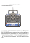AR Aerocraft Transmitter User Manual