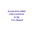 FXSO English User Manual - D-Link