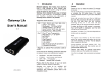 Gateway Lite .User's Manual