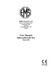 User Manual MEGAPULSE IIA
