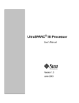 UltraSPARC IIIi Processor User's Manual