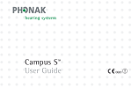 Campus S User Manual