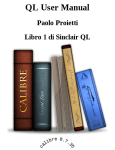 QL User Manual - Dilwyn Jones Sinclair QL Pages