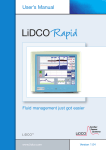 1029 Lidco Rapid user manual