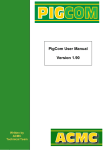 PigCom User Manual Version 1.90