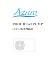 USER MANUAL - Pool Sweden