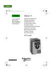 SPEED DRIVE ALTIVAR ATV11 (USER MANUAL)