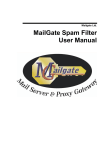 MailGate Spam Filter User Manual