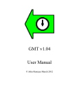 GMT v1.04 User Manual