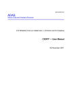 CXSFIT --- User Manual