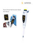 User Manual Picus® & Picus® NxT Electronic Pipette