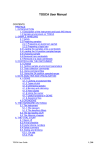 TOSCA User Manual