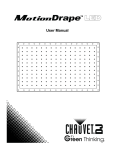 MotionDrape LED User Manual Rev. 8