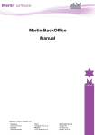 Merlin Back Office User Manual