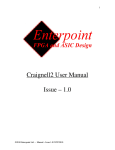 Craignell2 User Manual Issue – 1.0