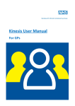 Kinesis User Manual