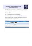 NEW LEAVERS PROCESS USER MANUAL