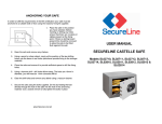 USER MANUAL SECURELINE CASTELLE SAFE