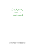 ReActiv 1.7 User Manual