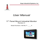 User Manual - Hope Industrial Systems