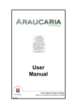User Manual - Araucaria