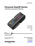 Personal Daq [50 Series] User's Manual