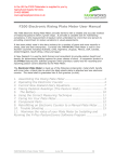 F200 Electronic Rising Plate Meter User Manual