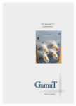 The GamuT “L” loudspeakers User manual