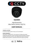 IQC600D USER MANUAL