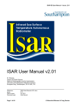 ISAR User Manual v2.01