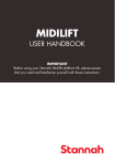 Direct Midilift User manual JUL 2015