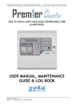 USER MANUAL, MAINTENANCE GUIDE & LOG BOOK