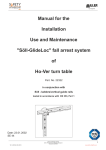 Söll GlideLoc Ho-Ver Turntable installation and user manual
