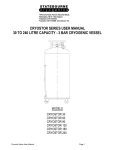 CRYOSTOR SERIES USER MANUAL 30 TO 240 LITRE CAPACITY