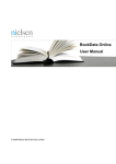 BookData Online User Manual