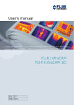 User's manual FLIR InfraCAM FLIR InfraCAM SD