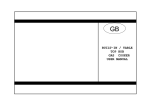 BUILT-IN / TABLE TOP HOB GAS COOKER USER MANUAL