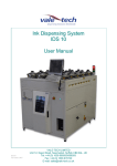 Ink Dispensing System IDS 10 User Manual - Vale