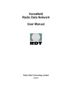 VersaNet2 Radio Data Network User Manual