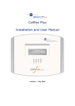 CellFax Plus Installation and User Manual
