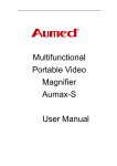 Multifunctional Portable Video Magnifier Aumax