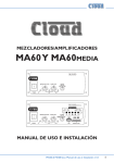 Cloud MA60 & MA60MEDIA Installation and User manual