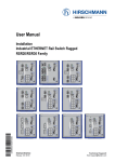 User Manual Installation RSR20/RSR30 Family, Release 06, 09/10